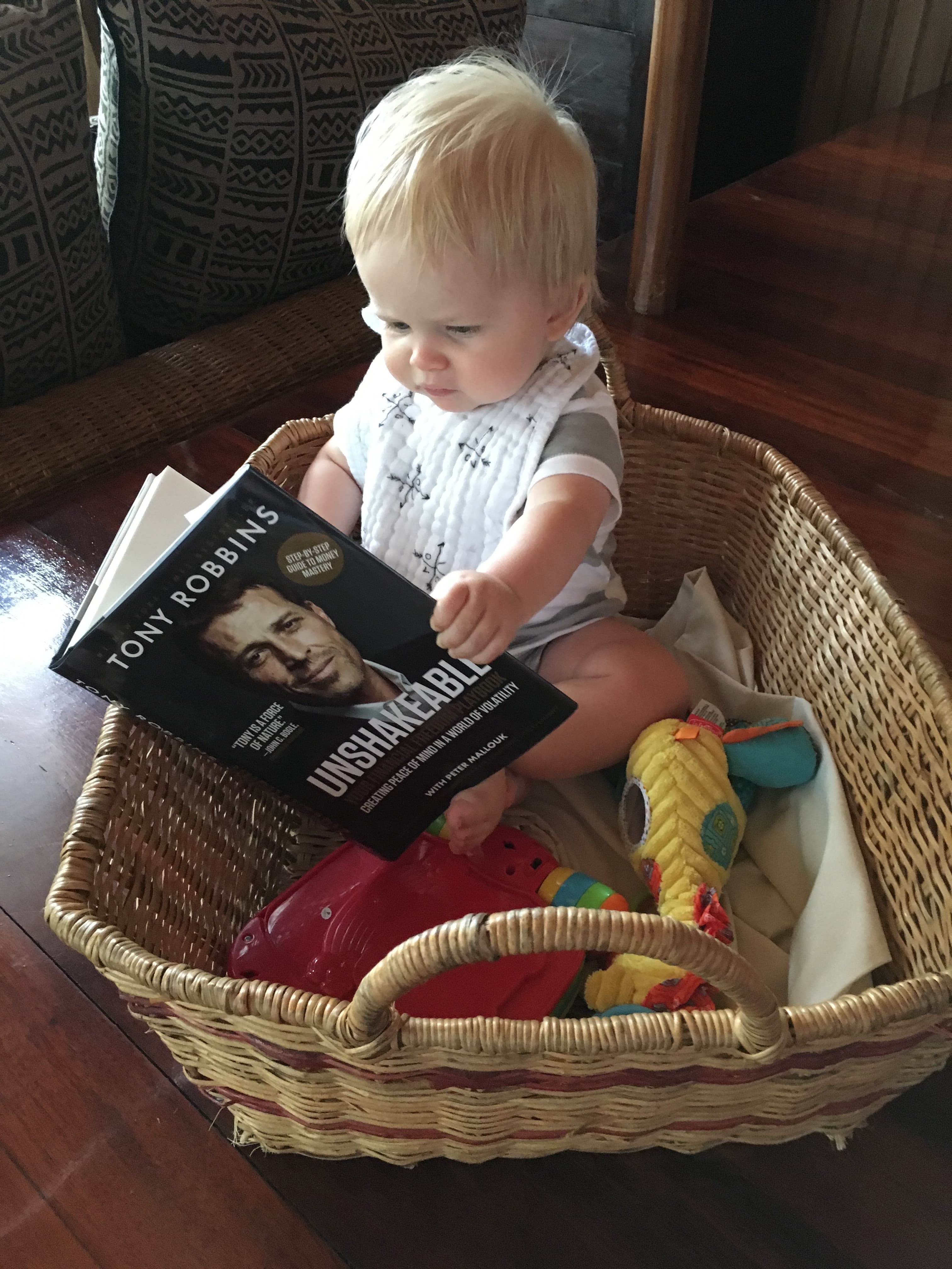 Miles and Tony Robbins